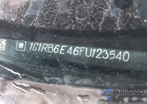 2015 Chevrolet Volt from USA, damaged, VIN 1G1RB6E46FU123540